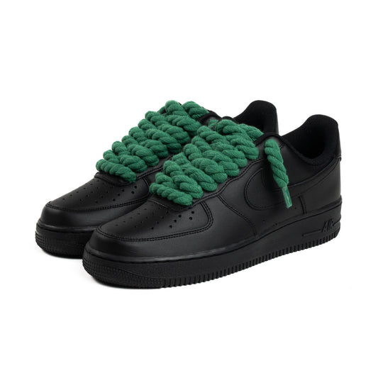 Nike Air Force 1 Low '07 Black / Green Rope