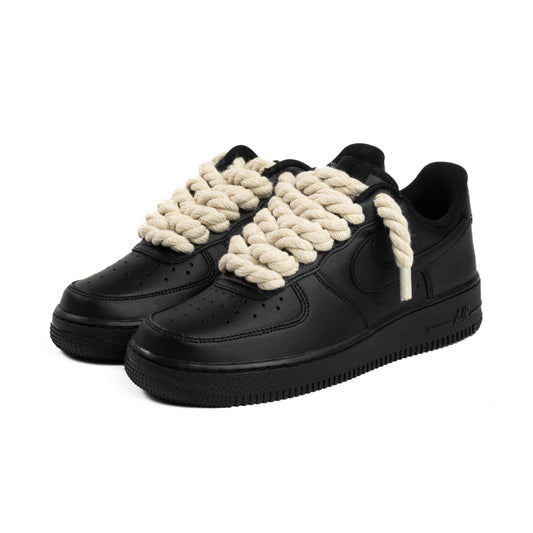Nike Air Force 1 Low '07 Black / Beige Rope