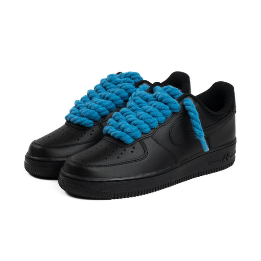 Nike Air Force 1 Low '07 Black / Blue Rope
