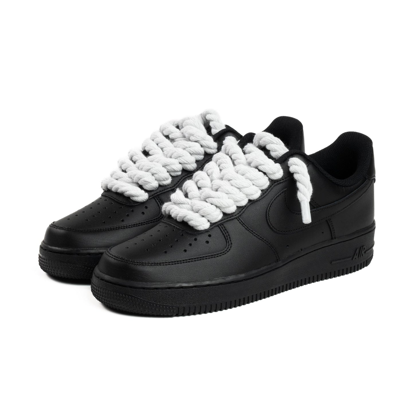 Nike Air Force 1 Low '07 Black / White Rope