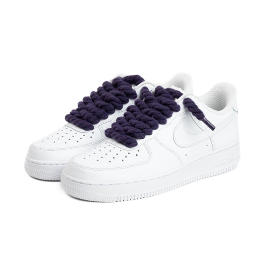 Nike Air Force 1 Low '07 White / Purple Rope
