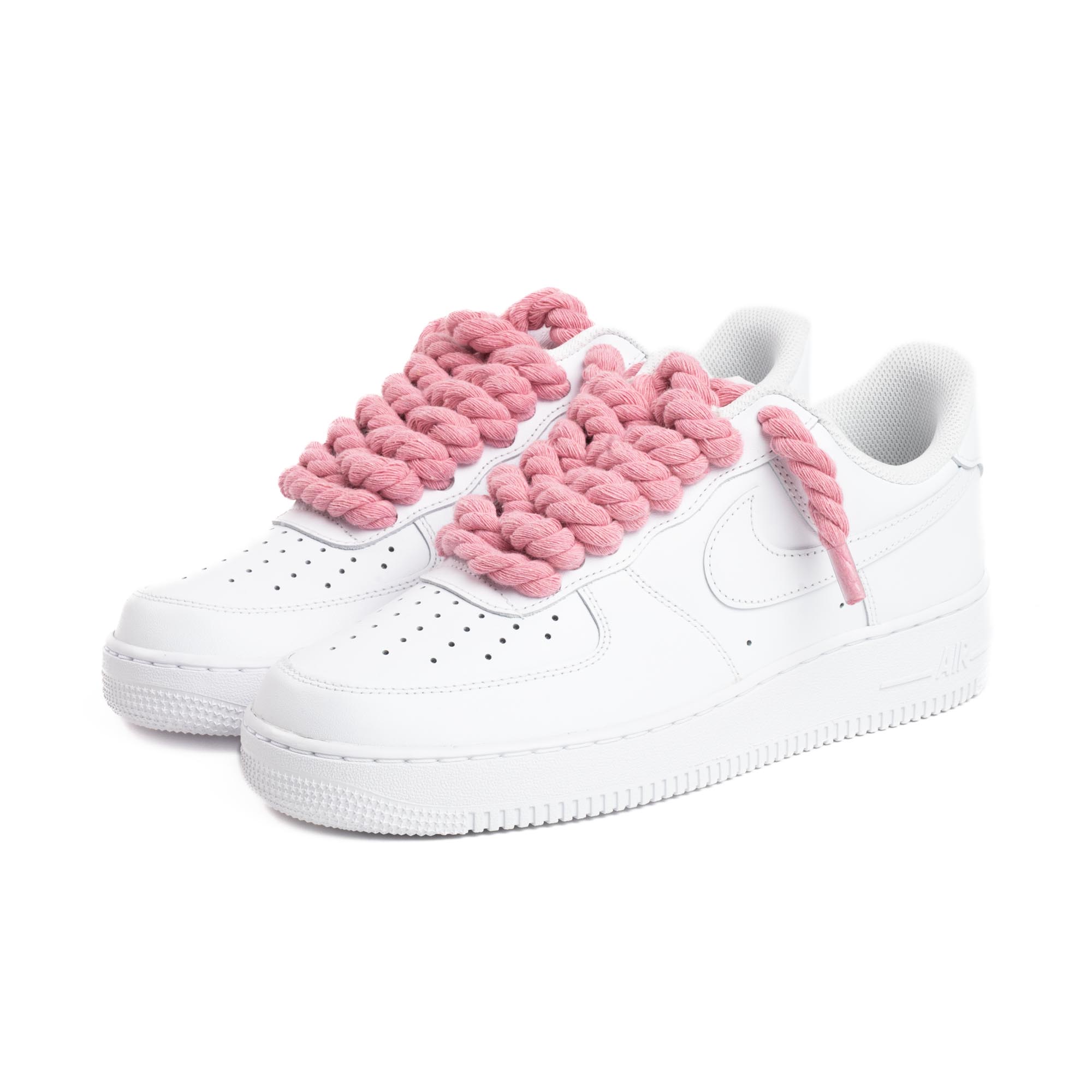 Pink Rope Laces Af1 Nike Air Force 1 Low '07 Rope Lace – FLYFEETSTORE