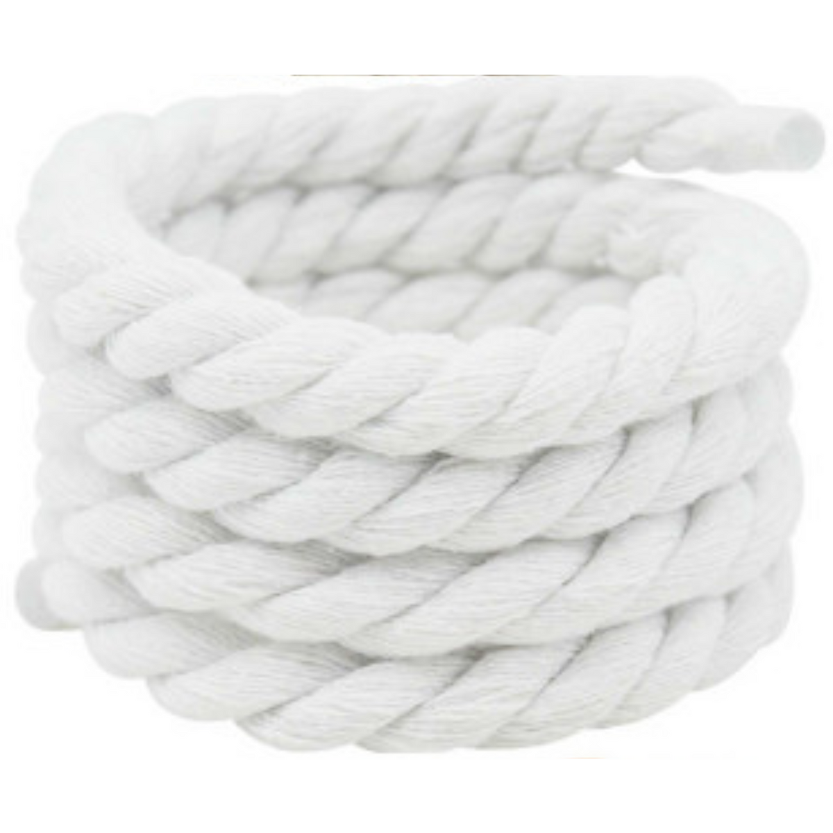 Canvas Laced Rope Rope lace / White – FLYFEETSTORE